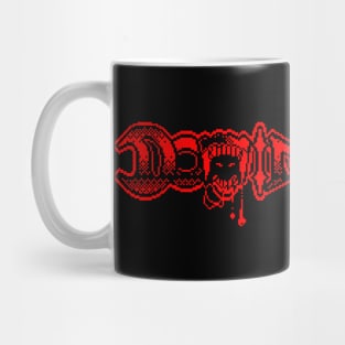 Dominator 8 Bit Art Mug